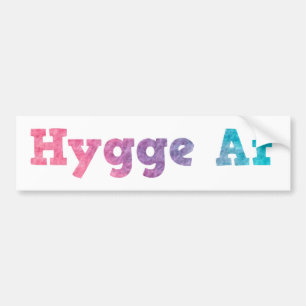 hygge af bumper sticker