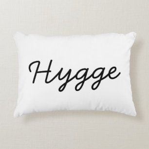 Hygge Black Elegant Accent Pillow