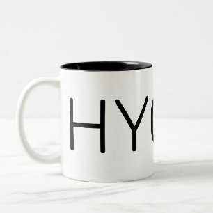 Hygge Black Two-Tone Coffee Mug
