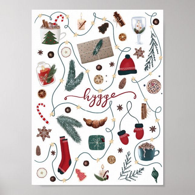 Hygge Christmas Collection Poster (Front)