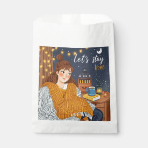 Hygge Cozy Candlelight Night Celebrate  Favour Bag