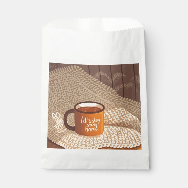 Hygge Cozy Night Celebrate cozy nights  Favour Bag (Front)