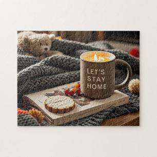 Hygge Cozy Night Celebrate cozy nights Jigsaw Puzzle