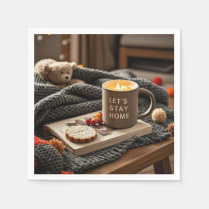Hygge Cozy Night Celebrate cozy nights  Napkin