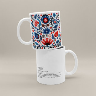 Hygge Definition Mug, Scandi Gift, Nordic Coffee Mug