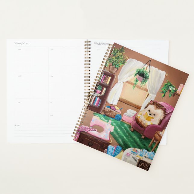 Hygge Hedgehog Planner (Display)