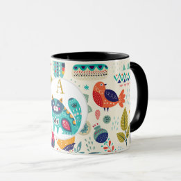 Hygge Mugs Cosy Chat Personnalisé Joli Art Populai