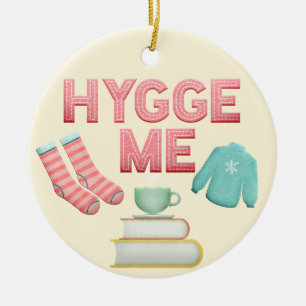 Hygge Time Ceramic Ornament