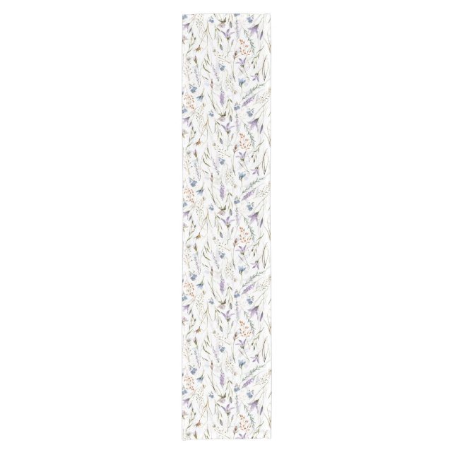Hygge Wildflowers Meadow Short Table Runner (Front)