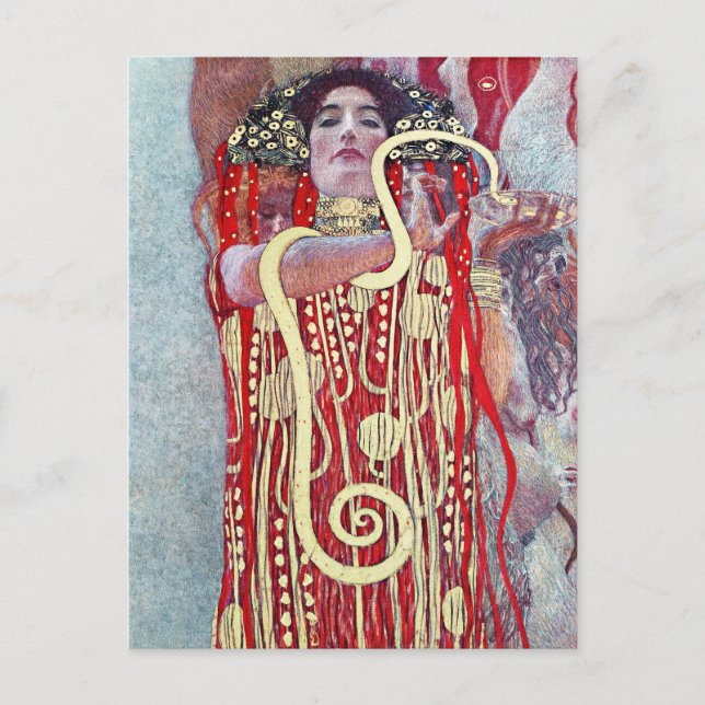 Hygieia by Gustav Klimt  Postcard (Front)