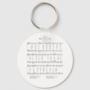 Hymn - Amazing Grace Keychain