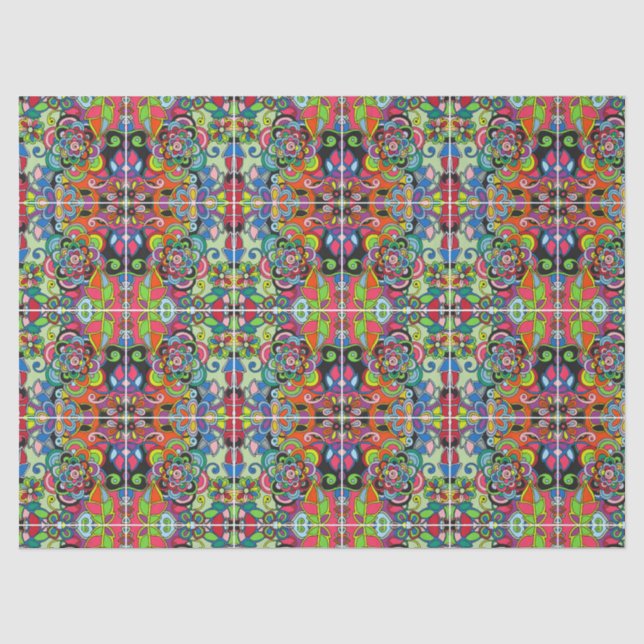 hymn for the weekend tissue paper (Front)