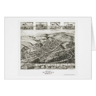 Hyndman, carte panoramique de PA - 1906