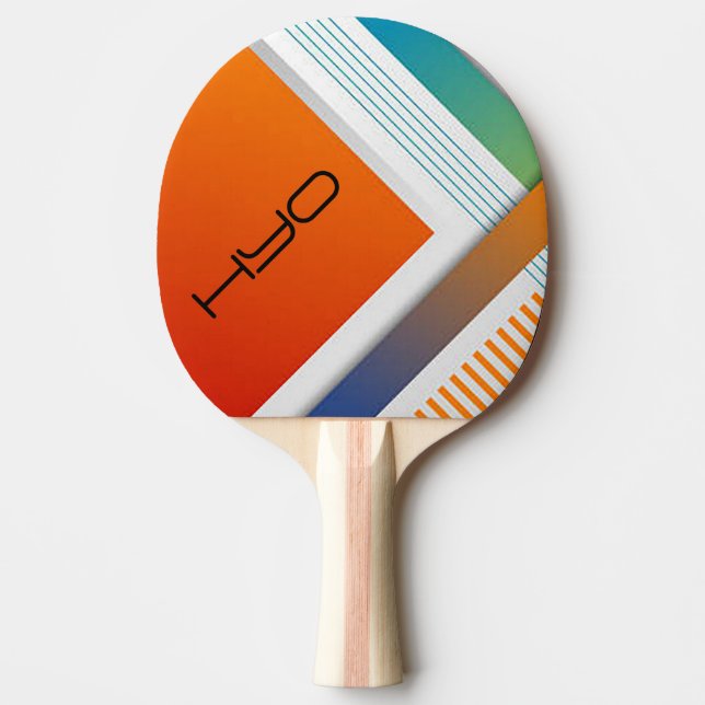 HYO Modern Design Ping Pong Paddle  (Front)