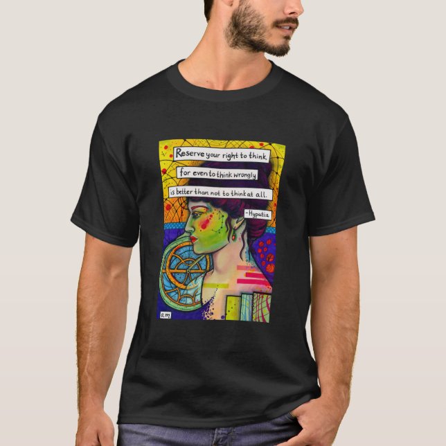 Hypatia Premium T-Shirt (Front)