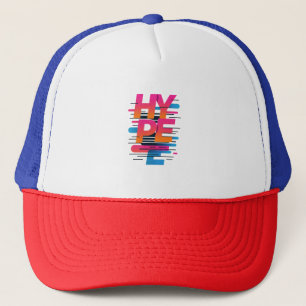 HYPE MODE – Retro Vapour Rush Trucker Hat