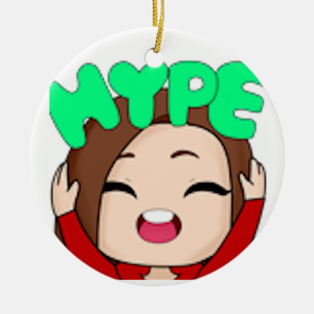 Hype Ornament (Front)
