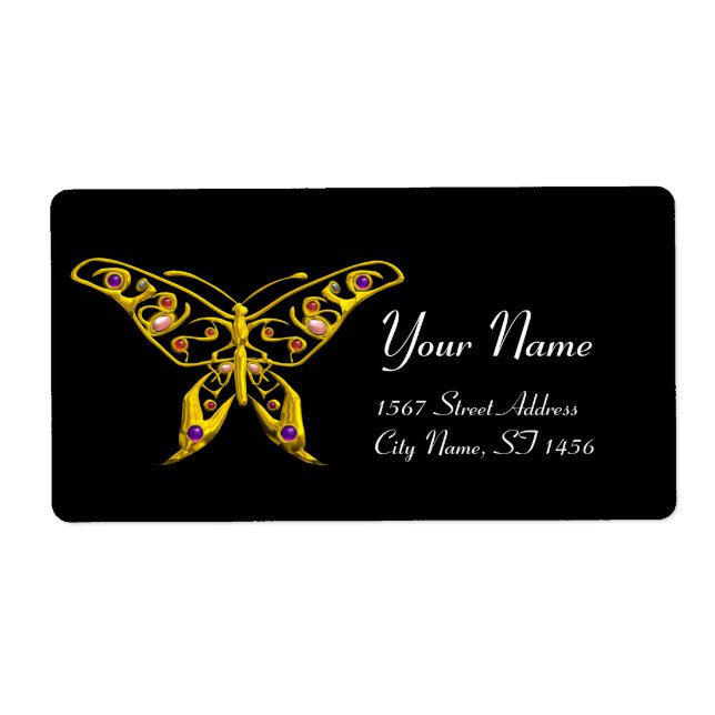 HYPER BUTTERFLY  Black (Front)