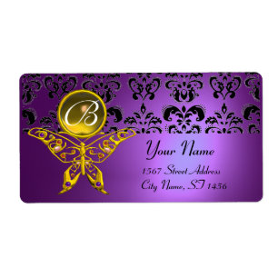 HYPER BUTTERFLY MONOGRAM pourpre damask topaz