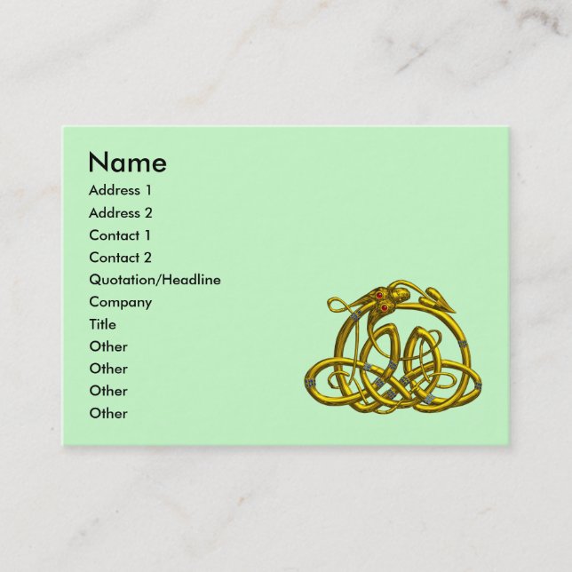 HYPER DRAGON BUSINESS CARD (Front)