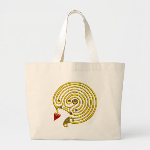 HYPER LABIRINTH LARGE TOTE BAG