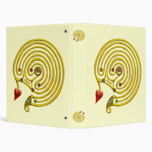 HYPER LABYRINTH ,black yellow,cream Binder