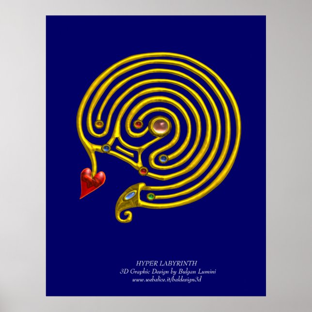HYPER LABYRINTH POSTER (Front)