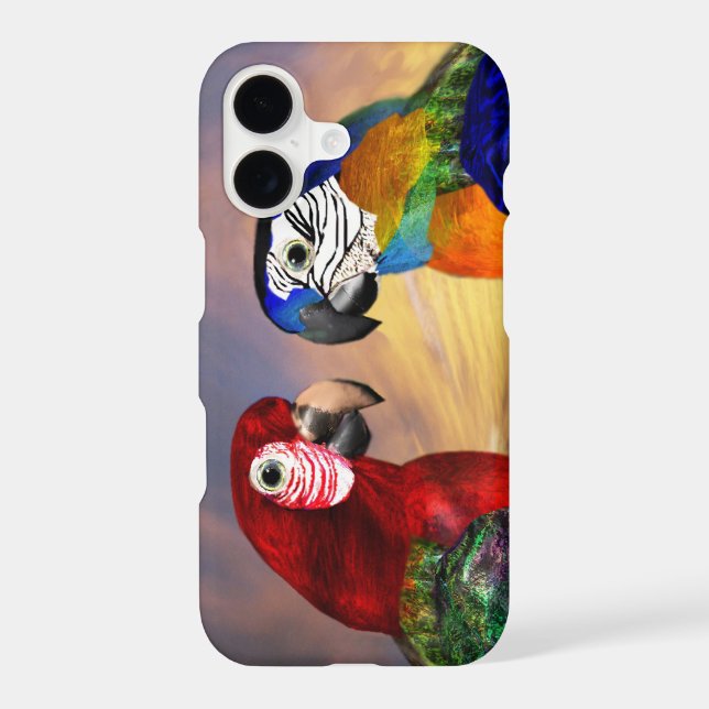 HYPER PARROTS /RED AND BLUE ARA (Back)