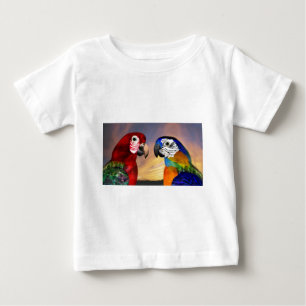 HYPER PARROTS /RED AND BLUE ARA BABY T-Shirt