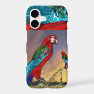 HYPER PARROTS / RED ARA MONOGRAM