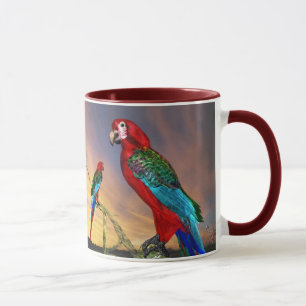 HYPER PARROTS / RED ARA MUG
