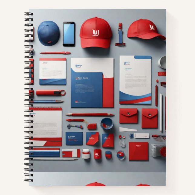  Hyper-Realistic Corporate Identity Notebook  (Front)