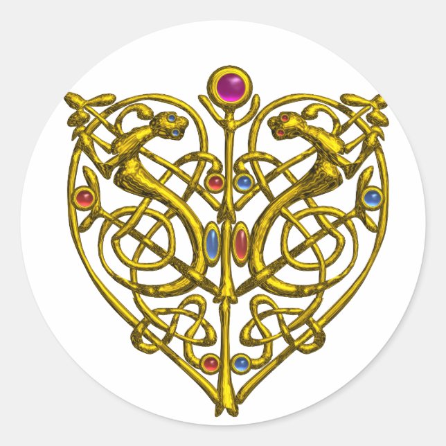 HYPER VALENTINE CLASSIC ROUND STICKER (Front)