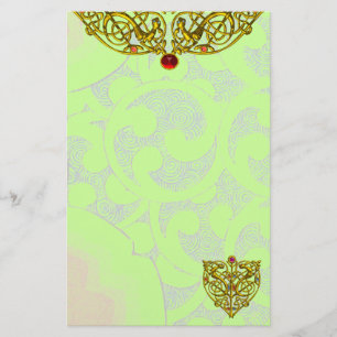 HYPER VALENTINE , green Stationery