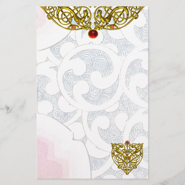 HYPER VALENTINE , white Stationery (Front)