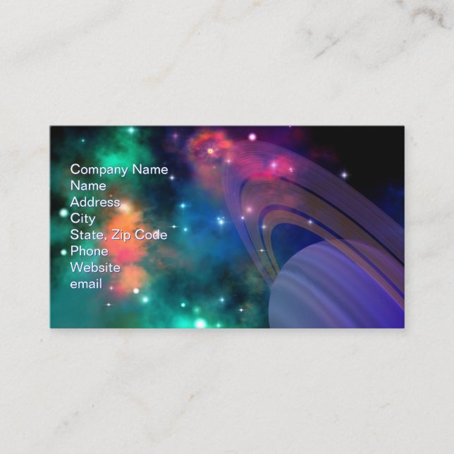 Hyperbola Business Card (Front)