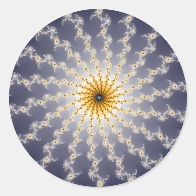 Hyperspace - Fractal Sticker (Front)