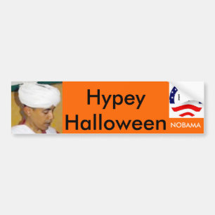 Hypey Halloween Bumper Sticker