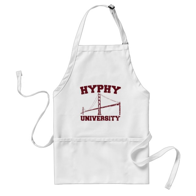 Hyphy University yay area Standard Apron (Front)