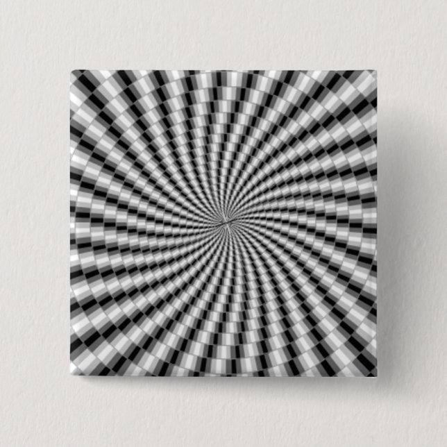 Hypnobutton 2 Inch Square Button (Front)