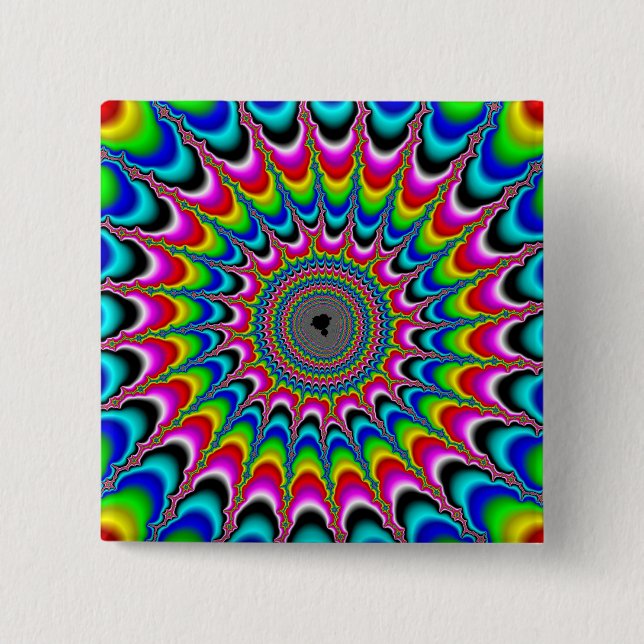 Hypnoorb 2 Inch Square Button (Front)