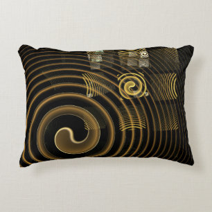 Hypnose Abstrait Art Accent Coussin