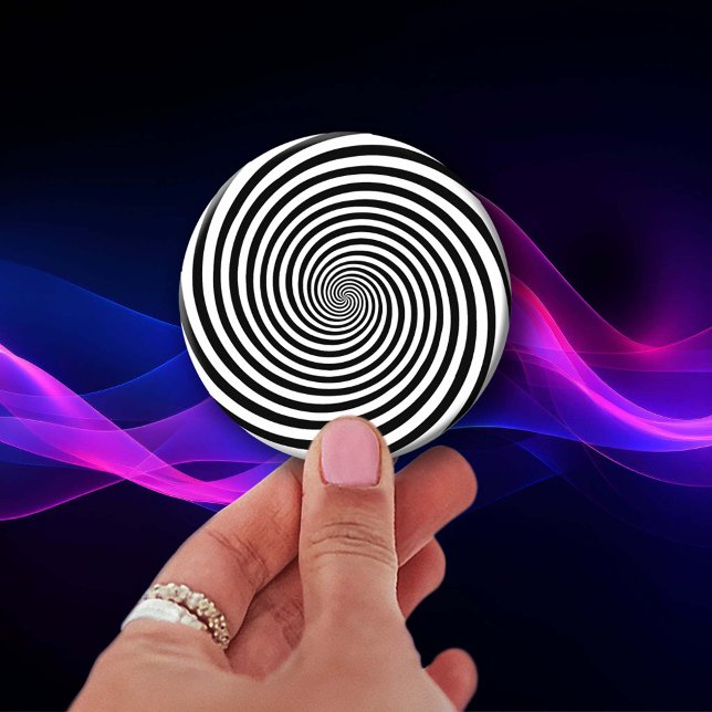 Hypnose Stickers Stickers Spiral Mineur (Stick it on your laptop, water bottle, or journal to add a touch of the unexpected!)
