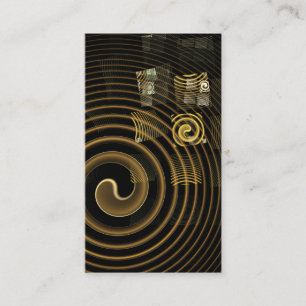 Hypnosis Abstract Art Business Card