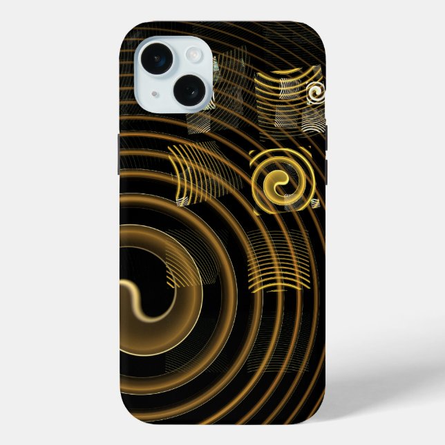 Hypnosis Abstract Art Case-Mate iPhone Case (Back)