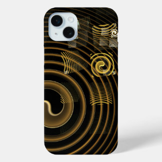 Hypnosis Abstract Art iPhone 15 Mini Case