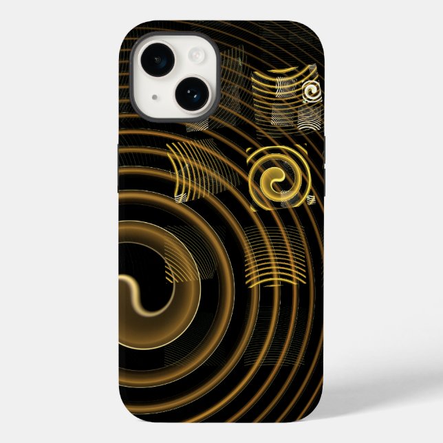 Hypnosis Abstract Art Case-Mate iPhone Case (Back)