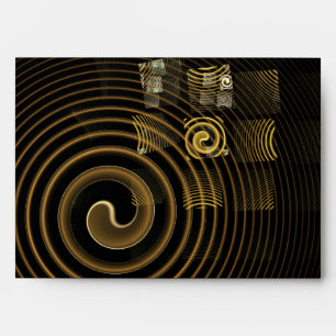 Hypnosis Abstract Art Envelope