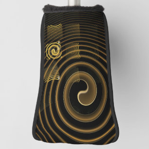 Hypnosis Abstract Art Golf Head Cover