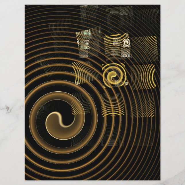 Hypnosis Abstract Art Letterhead (Front)